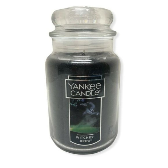 Yankee Candle Witches Brew 22 Oz. Halloween Patchouli Scented Candle New